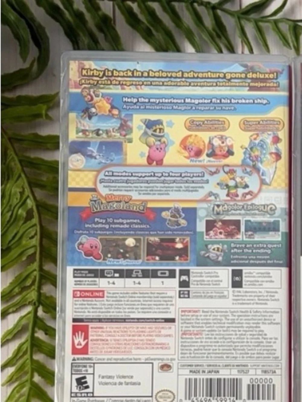 Nintendo Switch Kirby's Return to Dream Land Deluxe - (New)